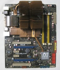 Asus P5E Deluxe mit CPU Intel