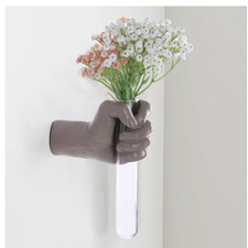 Glas Reagenzglasvase