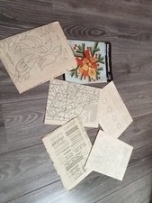 Weihnachtsmuster Abplättmuster Vorlagen Motiv Arbeitsbogen DDR, Modische Maschen