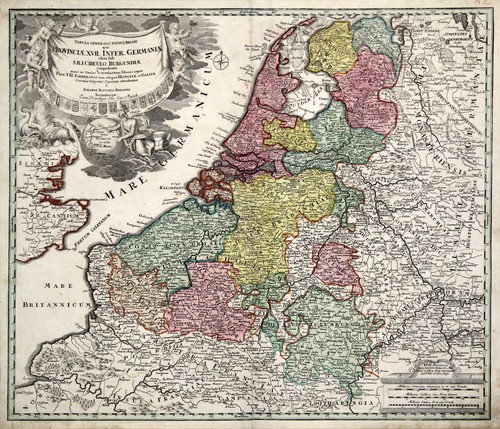 Benelux original kupferstich - benelux,