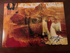 Ernst Fuchs orignal Autogramm auf 20x30cm Foto Kunst