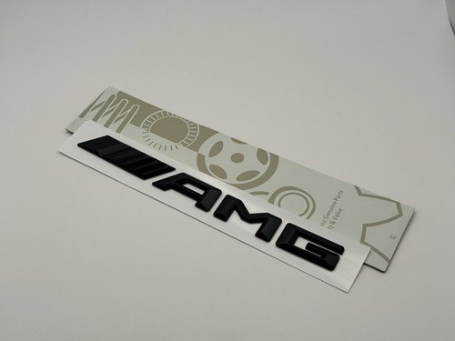 Amg schriftzug emblem - amg, 3d