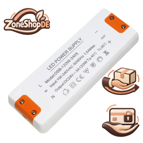 Led trafo 24v 120w - led,