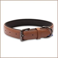 Hundehalsband weiches Leder