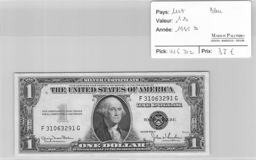 Geldschein usa dollar - 1,