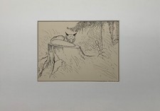 Jugendstil Zeichnung Eugen