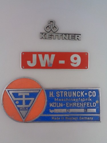 Metallschilder typenschild - 3,