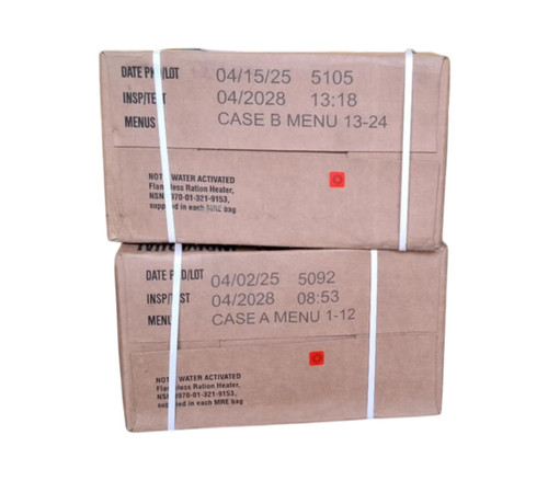 Army mre komplettes - army, case