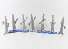 Zahnarzt Bohrer Werkzeug === 7 x lustige Werbefigur Reklame Maskottchen