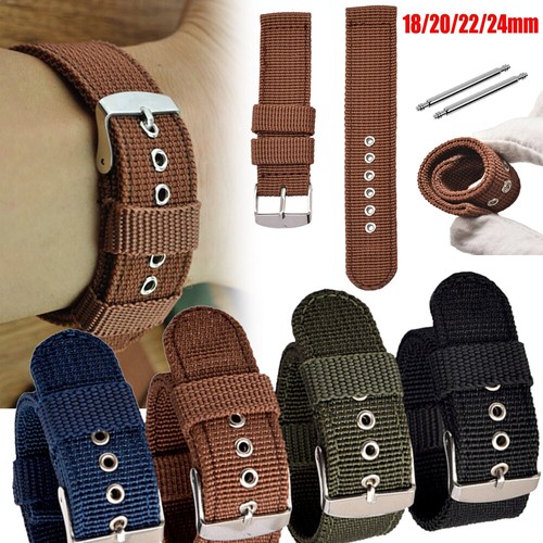 Nylon sport loop uhrenarmband - nylon,