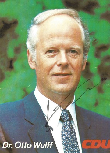 Autogramm otto wulff - otto, ,