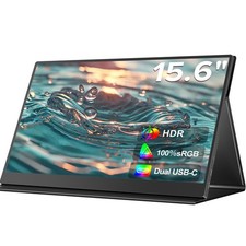15,6 Zoll 1080P Tragbarer Monitore IPS Screen Zweite Display mit Dual Typ USB C
