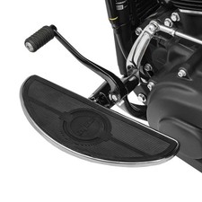 Trittbretter vorne Fussrasten Fahrer für Cruiser und Chopper FT4 chrom C-Ware