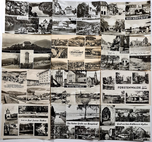 Ddr postkarten sammlung x - sammlung,