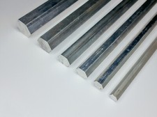 Alu Sechskant Profil aus AlCuMgPb EN AW - 2007 6012 6-Kant Vollmaterial Stange