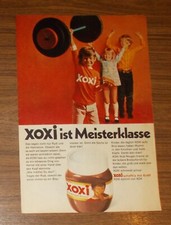 Seltene Werbung XOXI Nuß-Nougat-Creme ist Meisterklasse 1970