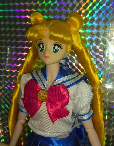 Sailor moon doll art piece - moon,