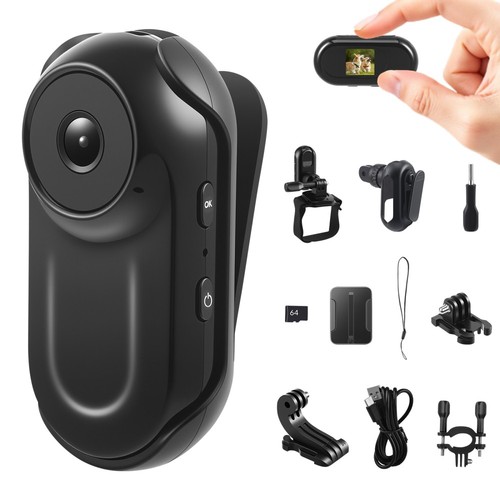 Magnetisches action cam 1080p - magnetisches,
