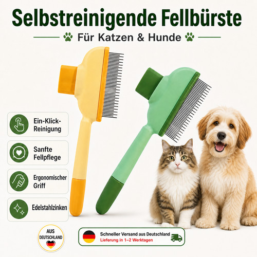 Fellblitz bürste pfotenmond - bürste,