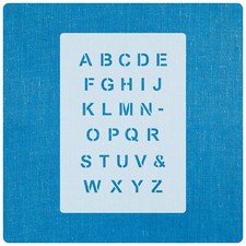 Buchstabenschablone Nr.4 Druck