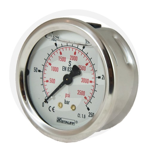 Wika manometer 250 - manometer, 0-250