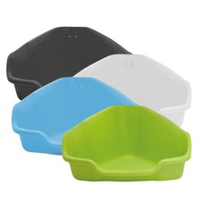 Kaninchen Toilette - Käfigtoilette Nagertoilette Ecktoilette - 50 cm