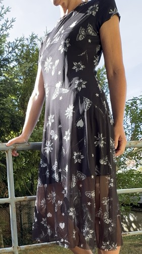 Desigual damen midi kleid - midi-kleid, xl
