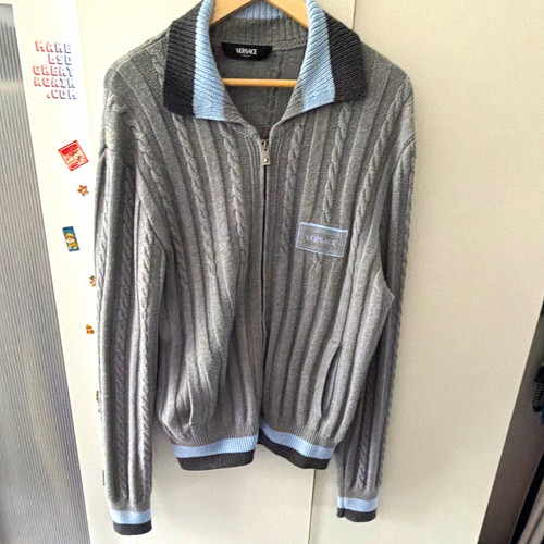 Versace herren strickpullover - versace,