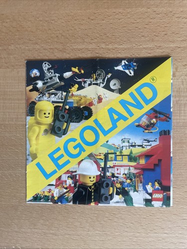 Lego faltblatt 1982 selten - faltblatt,