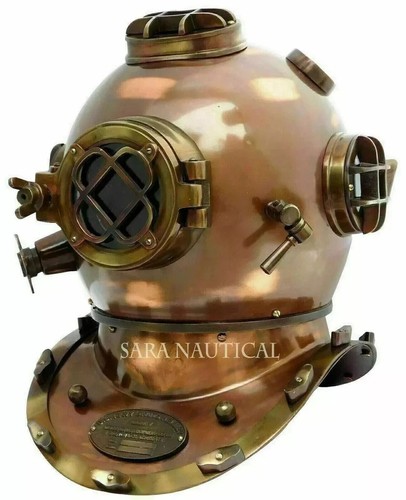 Vintage taucherhelm navy - vintage, us