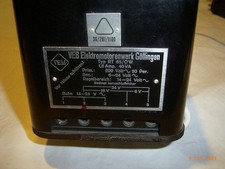 Regeltransformator für Modelleisenbahn Typ RT85/OW 1,6 A 40 VA