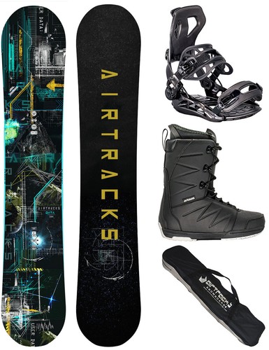 Snowboard set airtracks data - set,