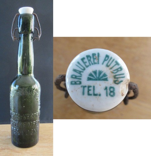 Alte bierflasche - alte,