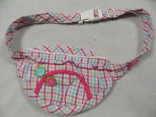 CAKEWALK schöne karierte Bauchtasche m. Blumen TOP ST120