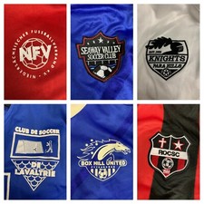 6x Fußball Trikot Set 6