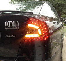 Led Rückleuchten für Skoda Octavia 1Z Limousine 04-13 links rechts schwarz Set
