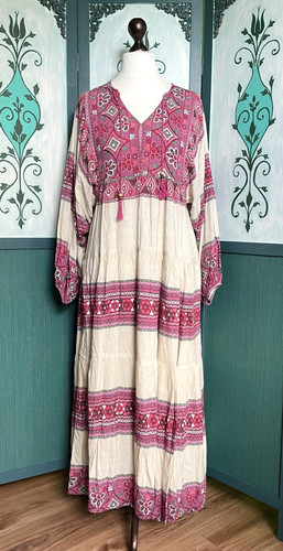 Boho maxikleid tunika kleid - boho,