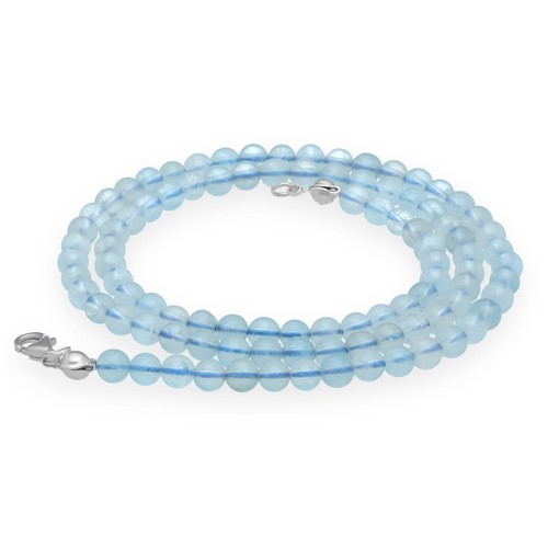 Aquamarin kugelkette ø 4mm - |,