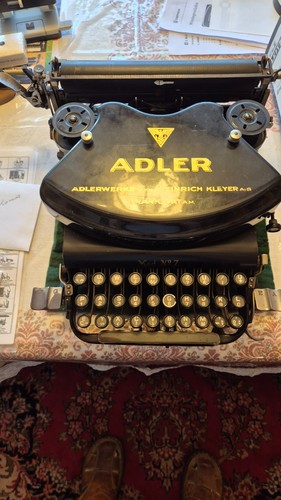 Antike adler schreibmaschine - antike,
