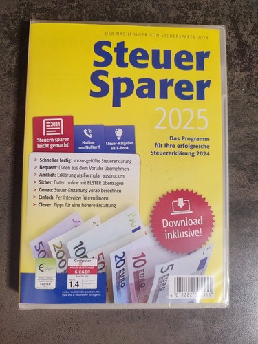 Steuer sparer 2025 - 2025, für