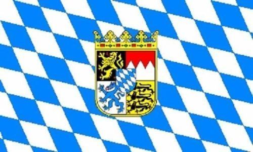 Fahne flagge bayern - bayern, mit