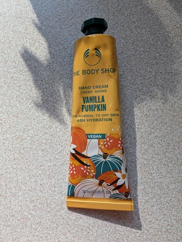 The body shop vanilla pumpkin - body,