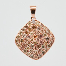 Diamant Anhänger aus 14k