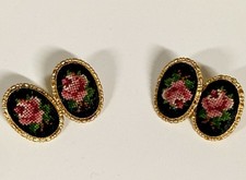 Paar alte Manschettenknöpfe