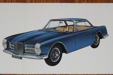 1962 Facel Vega Facel II Prospekt brochure n FV HK500 Excellence Facellia