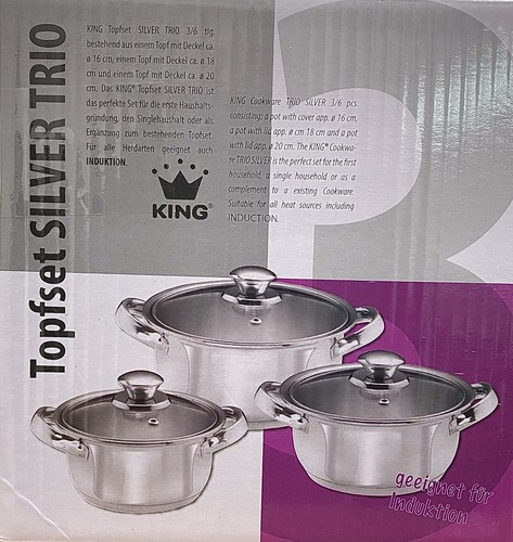 Kochtopfset king tlg new - king, 3/6