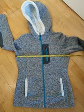 Fleecejacke Damen Gr. S grau
