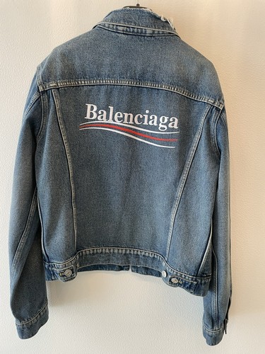 Balenciaga jeansjacke - jeansjacke, m