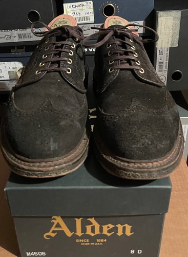 Alden wingtip brogues - alden,