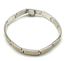 925/ 10 KT Damen Armband, Bicolor, 18 cm lang, guter Zustand.